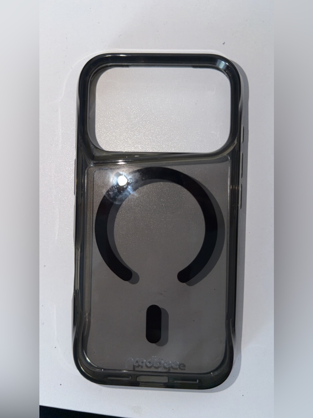 Clear Smoky Black MagSafe-Compatible Phone Case